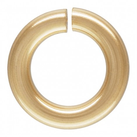 5mm OD 18ga (1mm) Click & Lock 14K Gold Filled Jumprings - Pack of 2