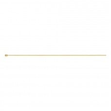 2" (50mm) 26ga 14K Gold Filled Headpins with 1.5mm Ball End - Pack of 2