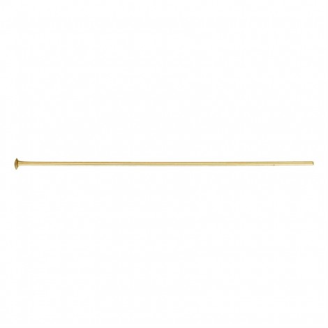 1.5" (37.5mm) 24ga 14K Gold Filled Headpins - Pack of 2