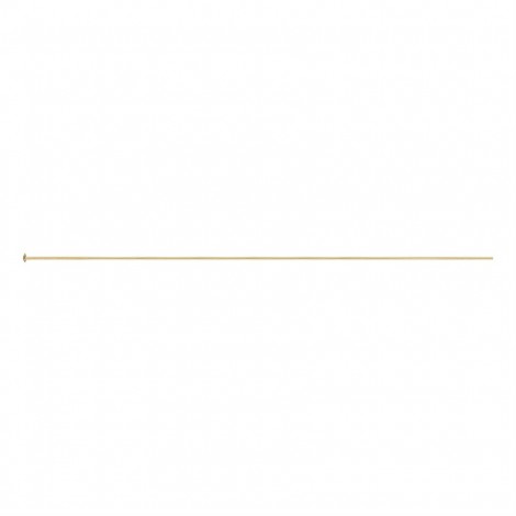 3" (75mm) 24ga 14K Gold Filled Headpins - Each