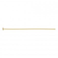 1.5in (38mm) 22ga 14kt Gold Filled Headpins - Pack of 2