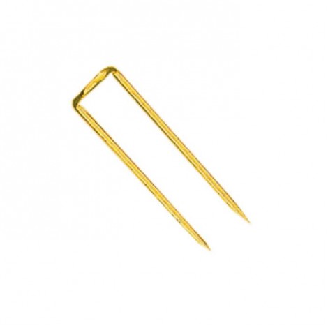 6x24mm U-Shaped Goldtone Jewellery Display Pins (1000)