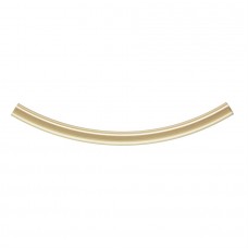 2.0x30mm (1.55mm ID) 12/20 Gold Filled Curved Tube Beads - Each