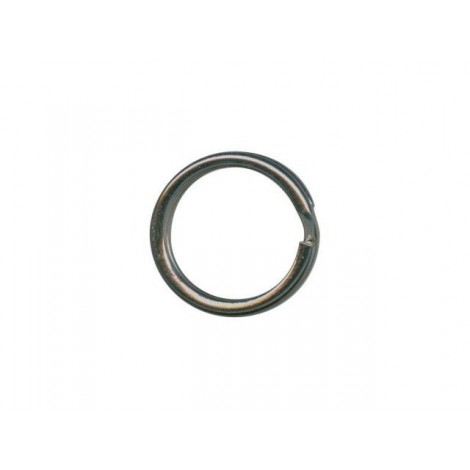 12mm Gunmetal Plated Split Rings - Pack of 24