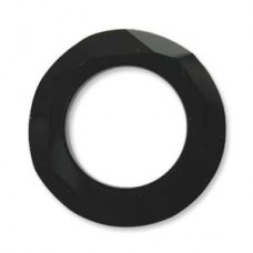 20mm Swarovski Cosmic Ring - Jet - Each