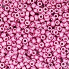 8/0 Miyuki Seed Beads - Duracoat Galvanised Matte Hot Pink