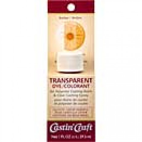 Castin'Craft Amber Transparent Resin Dye - 1oz