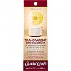 Castin'Craft Yellow Transparent Resin Dye - 1oz