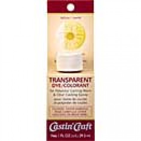 Castin'Craft Yellow Transparent Resin Dye - 1oz