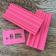 4, 6 & 8mm Acrylic Clay Bead Roller with Measuring Templates