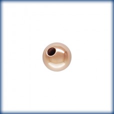 3mm Seamless Round 14K Rose Gold Filled Spacer Beads with 1mm hole