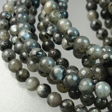 4mm Norwegian Labradorite Round Gemstone Beads - Strand