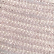 4mm Czech Glass Rondelles - Light Rosaline- Pack of 50