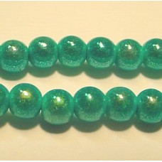 4mm Turquoise Japanese Miracle Beads - Pack of 20