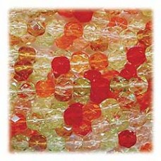 4mm Czech Fire Polished Beads - Tango Mix - Pack of 50