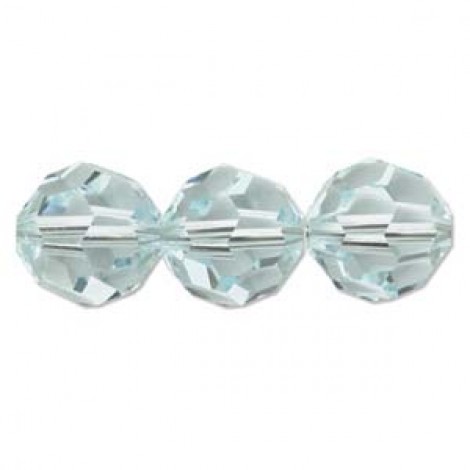 4mm Swarovski Crystal Round Beads - Azore Light