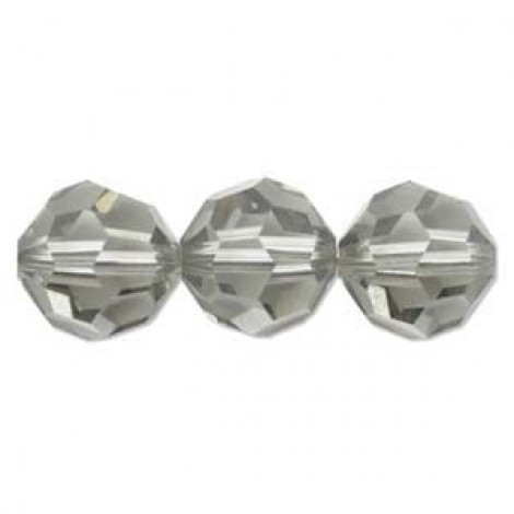 10mm Swarovski Series 5000 Round Beads -Black Diamond