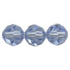 3mm Swarovski Crystal Round Beads - Sapphire Light