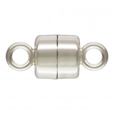 4.5mm Magnetic Anti-Tarnish Sterling Silver Clasps - Each