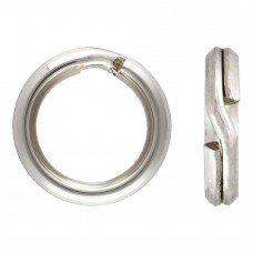 5.2mm (4mm ID) AT Sterling Silver Split Rings - Pack of 2