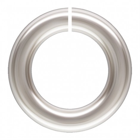 2.5mm 24ga (.5mm) Click & Lock Anti-Tarnish Sterling Silver Jumprings - Pack of 20