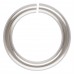 4.5mm 22ga (.64mm) Click & Lock Anti-Tarnish Sterling Silver Jumprings - Pack of 10