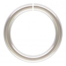 6mm 20.5ga (.76mm) Click & Lock Anti-Tarnish Sterling Silver Jumprings - Pack of 2