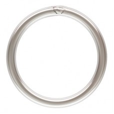 8mm 20.5ga Closed Anti-Tarnish Sterling Silver Jumprings - Pack of 2