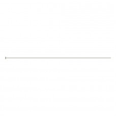 2" (50mm) x 26ga (Ex-Thin) Sterling Headpins - Pack of 10