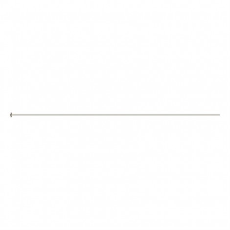 2" (50mm) x 26ga (Ex-Thin) Sterling Headpins - Pack of 10