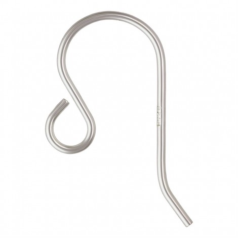 23mm 20ga High Quality Sterling Silver Anti-Tarnish French Earwires