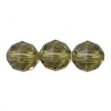 6mm Swarovski Lime Round Beads