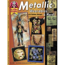 Metallic Wearables & More with Rubber Stamps