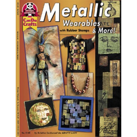 Metallic Wearables & More with Rubber Stamps