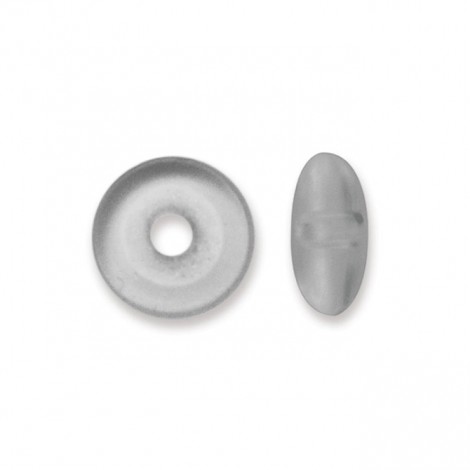 1.5mm Satin Silver Beadalon Bead Bumpers - Pack of 50