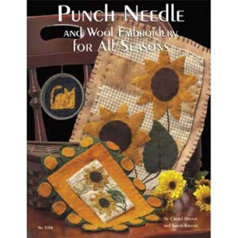Punched Needle & Wool Embroidery for All Seasons