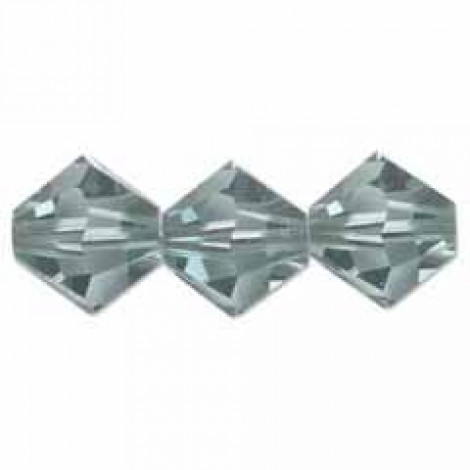 6mm Swarovski Crystal Bicones - Indian Sapphire - Pack of 10