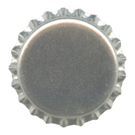 32mm Chrome Bottle Cap (Bezel)