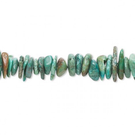 4-7mm Small Turquoise Gemstone Chips - Strand