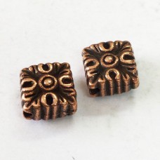 10mm TierraCast Luna Beads - Antique Copper Plated - Pack of 2
