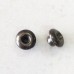 7mm TierraCast Classic Large Hole Bead Aligners with 4mm Peg - Black Oxide - Pack of 4