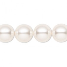 12mm Crystal Passions® Crystal Pearls - White