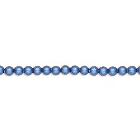 3mm Crystal Passions Crystal Pearls - Iridescent Dark Blue