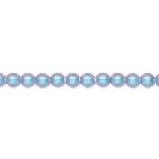 4mm Crystal Passions® Crystal Pearls - Iridescent Light Blue