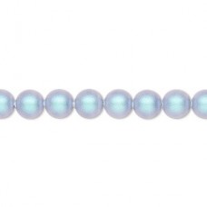 6mm Crystal Passions® Pearls - Iridescent Light Blue