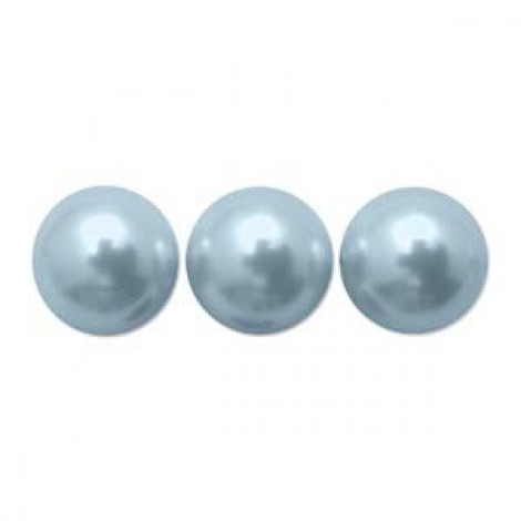 3mm Swarovski Crystal Pearls - Light Blue