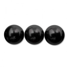 8mm Swarovski Crystal Pearls - Mystic Black