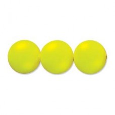 12mm Swarovski Crystal Pearls - Neon Yellow
