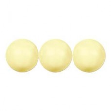3mm Swarovski Crystal Round Pearl - Pastel Yellow
