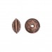 10x6mm TierraCast Western Bead - Antique Copper - Each